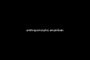 anthropomorphic amphibian